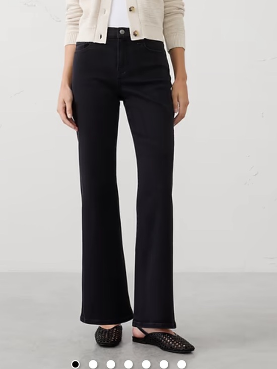 Hannah Banana Denim - NWT bootcut mid rise black jeans